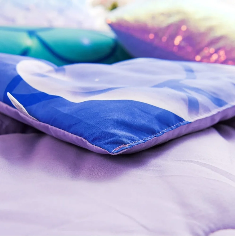 6 Piece Mermaid Comforter Set - Full Size